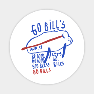 Be Good Buffalo Bills Magnet